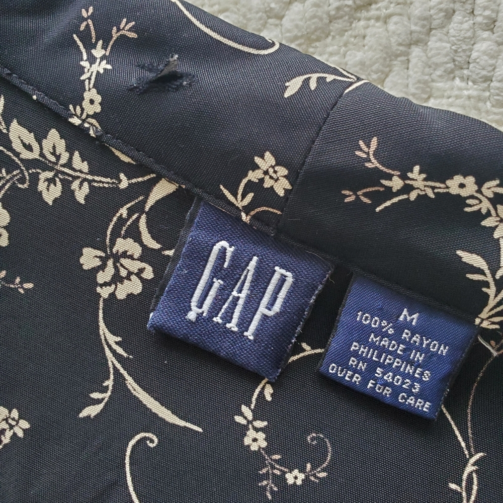 Vintage Gap Floral Button Down Sun Dress - Picture 8 of 15
